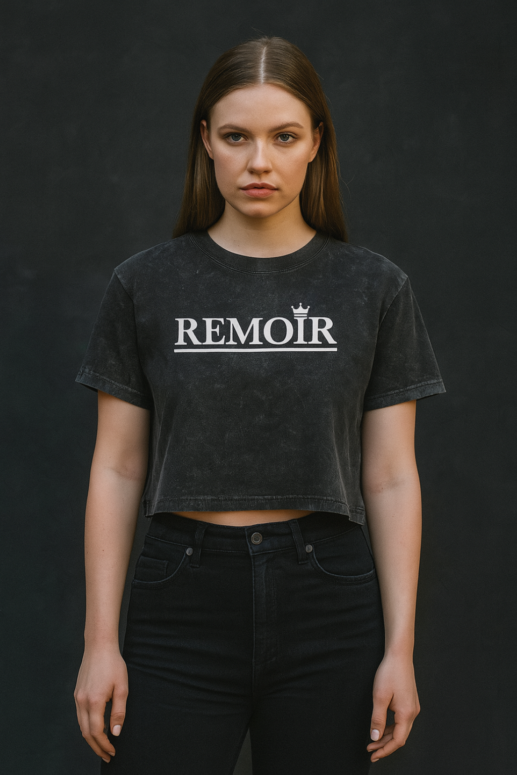 REMOIR Stoned Wash Crop